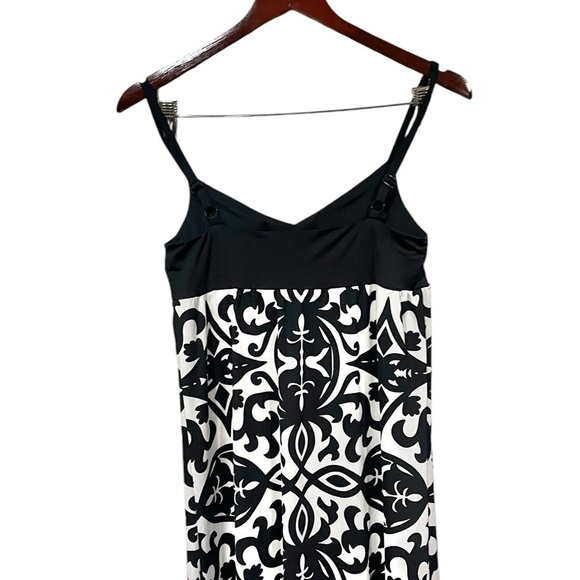 INC International Concepts Size Small Maxi 90s Y2K Style Slip Dress Stretchy - Picture 6 of 7